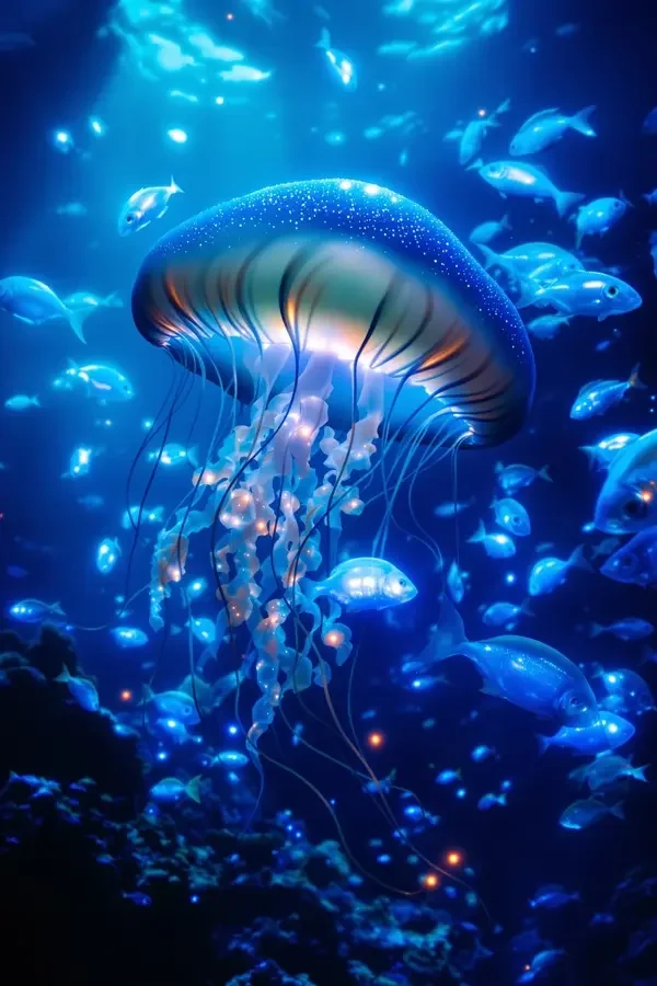 蓝色星球：深海之眼 - 极光影院纪录片海报